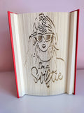 I'm a Swiftie Folded Book Art