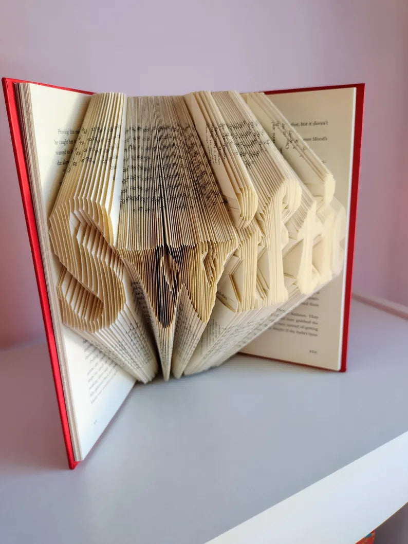 Swiftie Folded Book Art